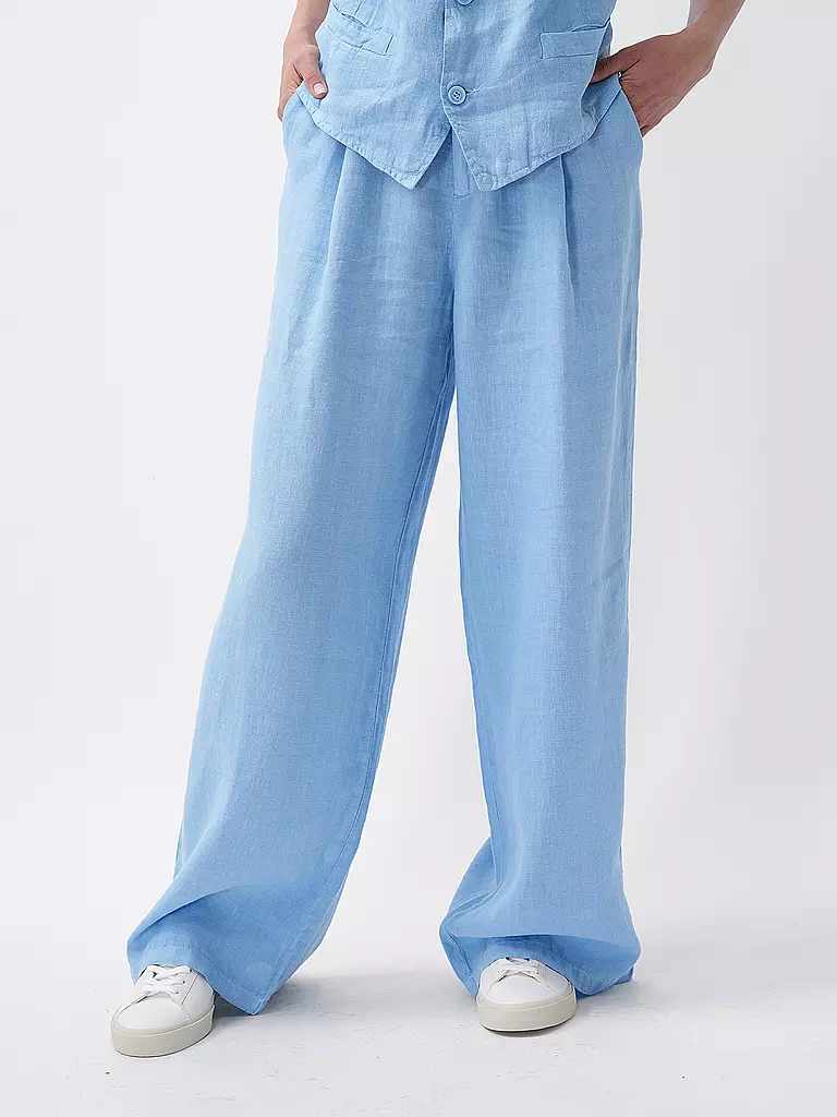 PENN&INK | Leinenhose | Blu