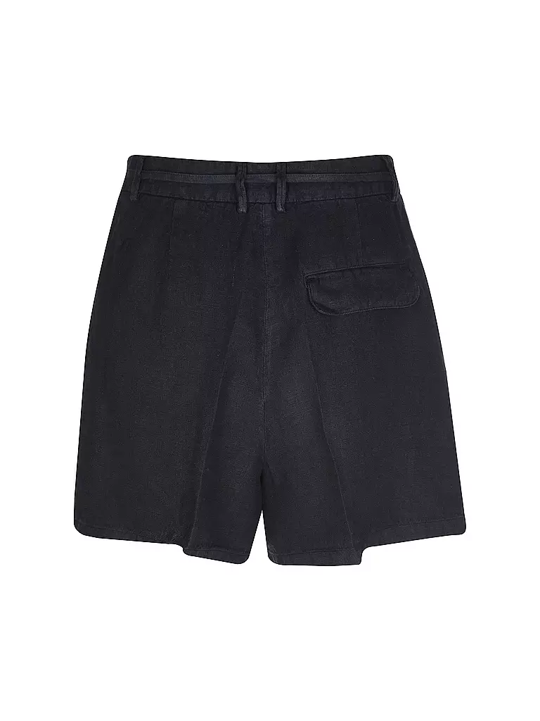 PENN&INK | Leinenshorts  | Blu scuro