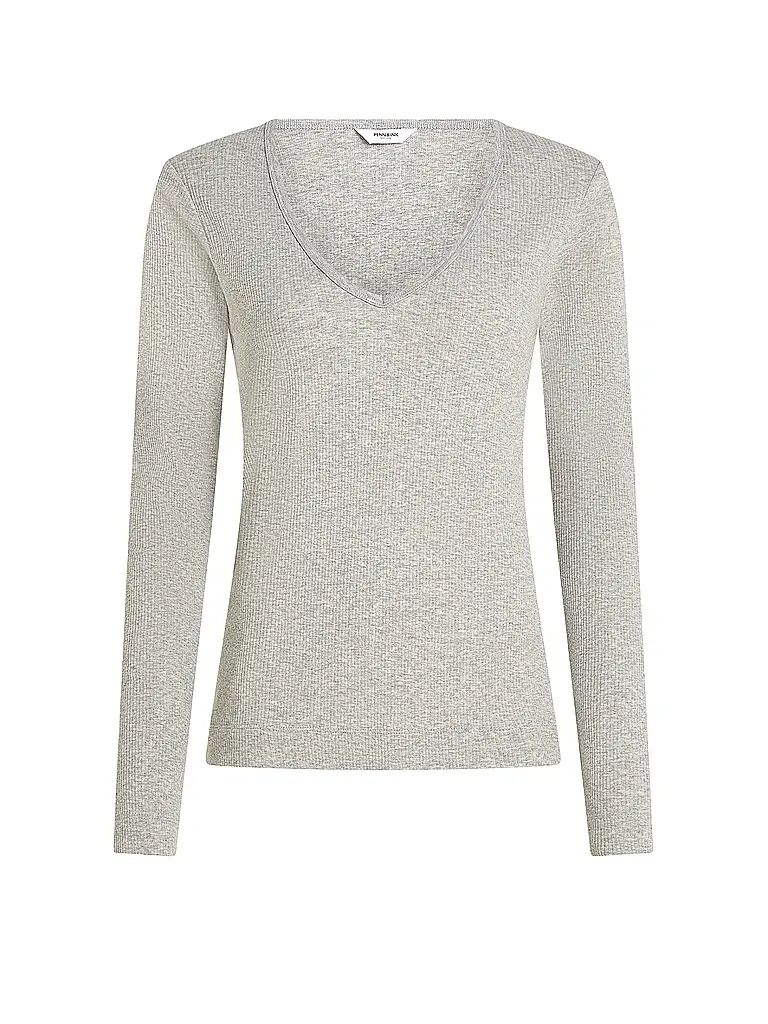 PENN&INK | Maglietta a maniche lunghe | Grigio chiaro