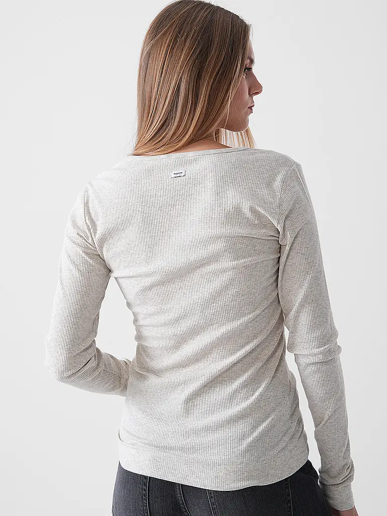 PENN&INK | Maglietta a maniche lunghe | Grigio chiaro