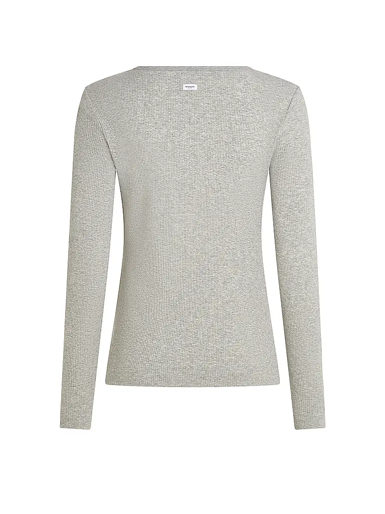 PENN&INK | Maglietta a maniche lunghe | Grigio chiaro