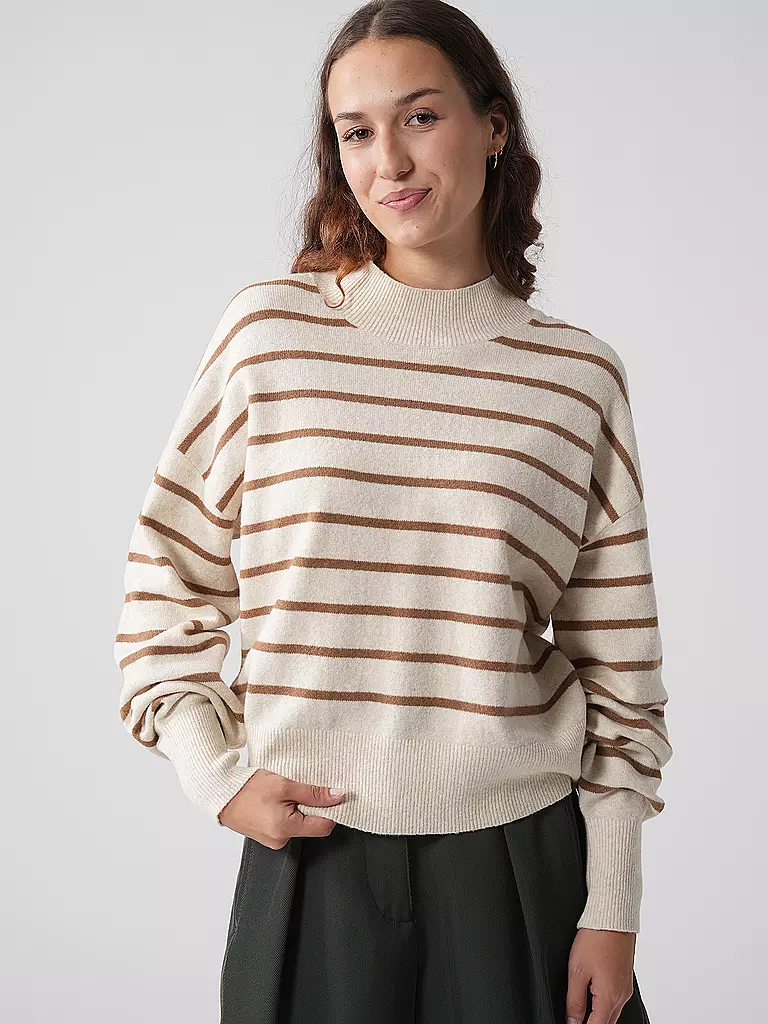 PENN&INK | Rollkragenpullover | Crema