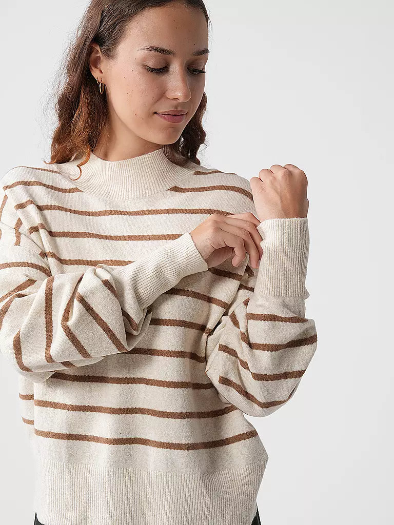 PENN&INK | Rollkragenpullover | Crema
