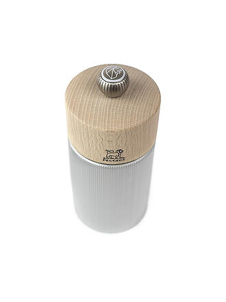 PEUGEOT | Macinino da sale 18 cm LINE Alluminio / Faggio - Naturale