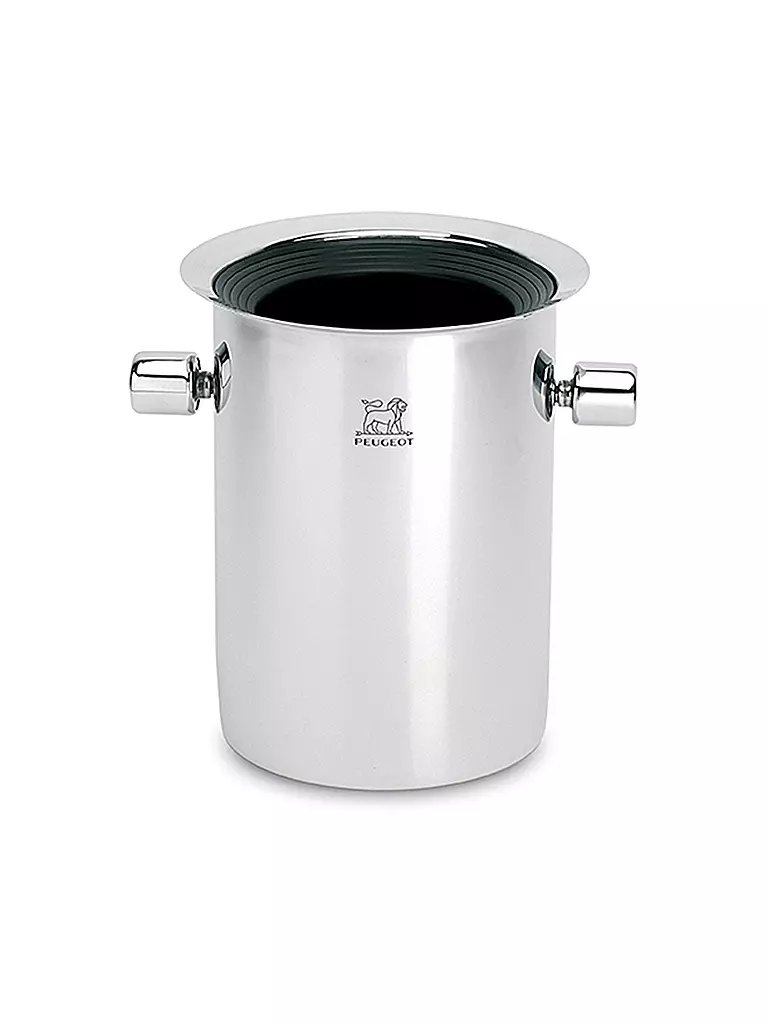 PEUGEOT | Champagnerkühler mit Kühlakku 19cm Edelstahl | Argento