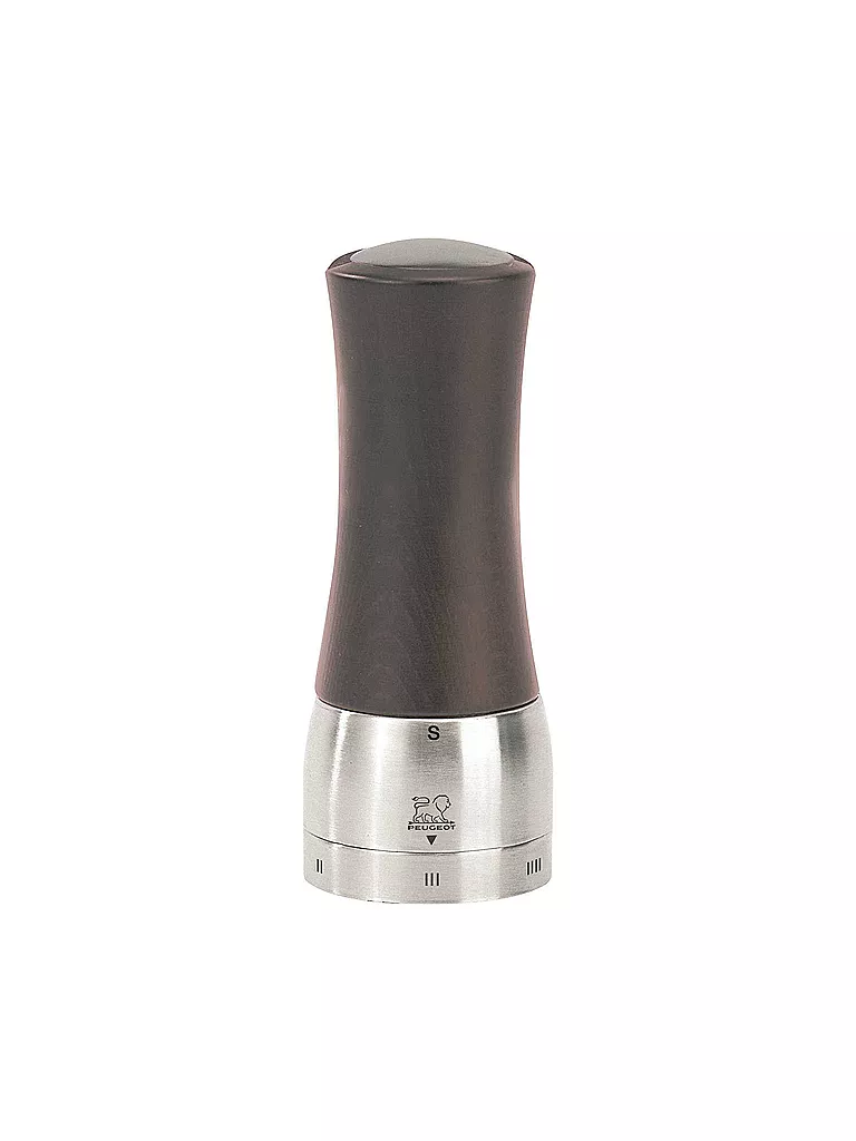 PEUGEOT | Macina sale "Madras" 16 cm (Cioccolato/Acciaio inox) | Marrone