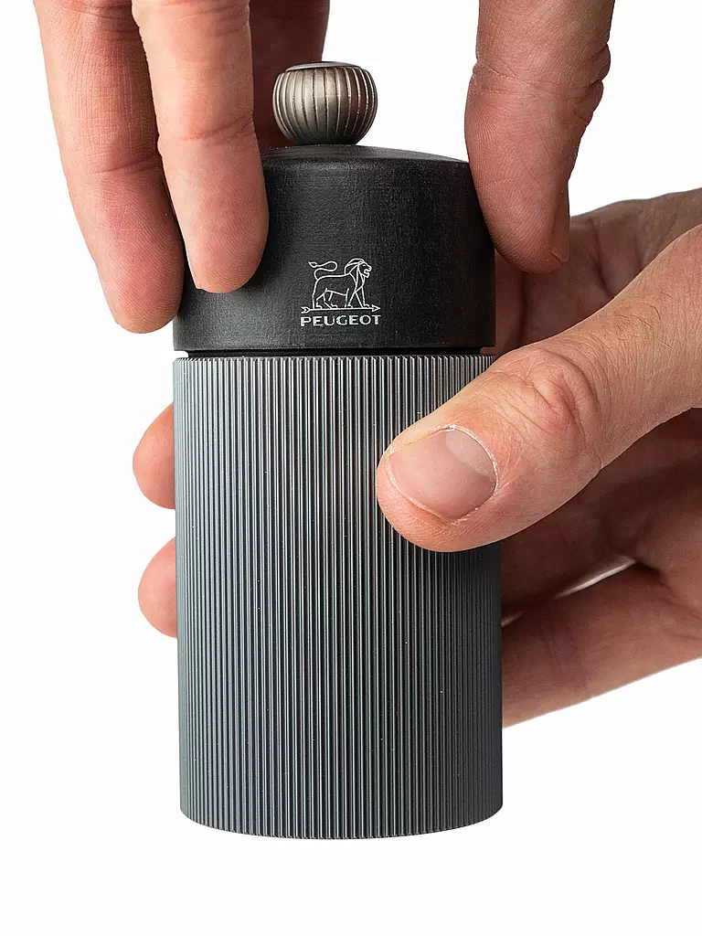 PEUGEOT | Macinapepe manuale Line 12 cm carbonio/legno | Grigio
