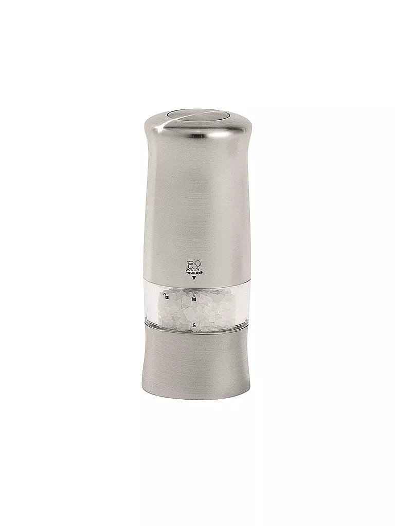 PEUGEOT | Macinasale elettrico "Zeli" 14 cm (Cromo opaco) | Argento