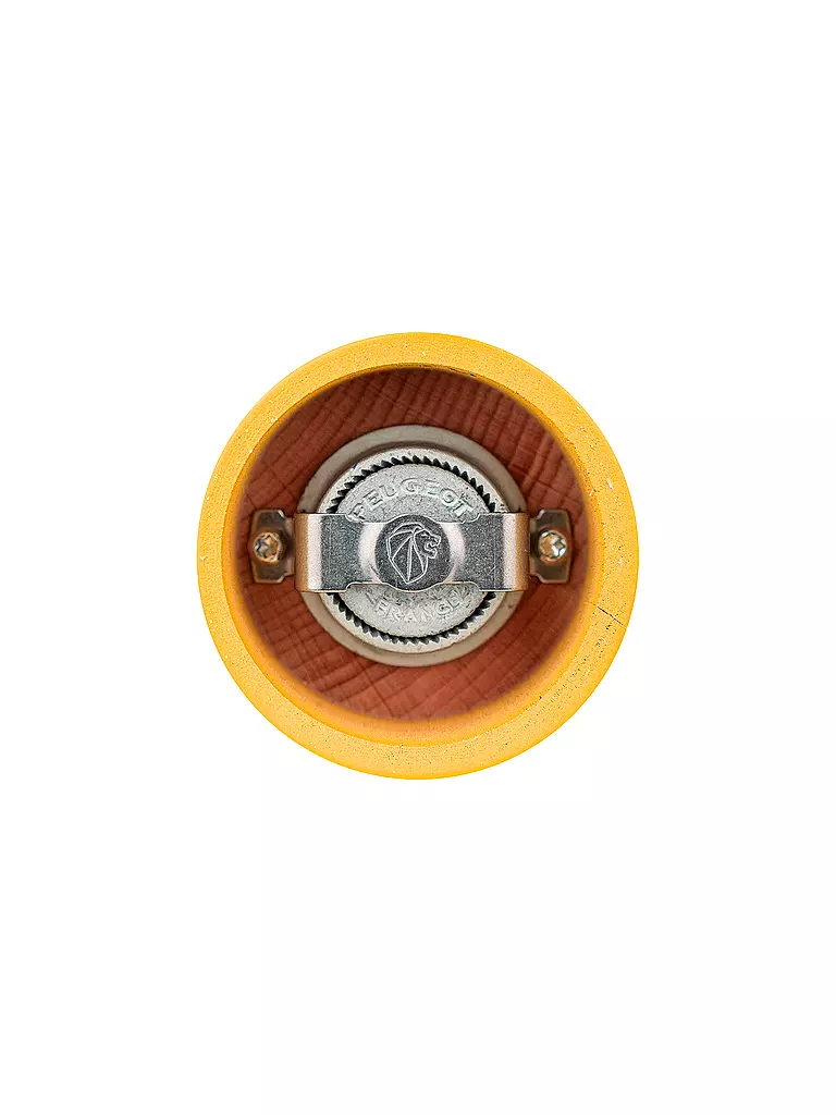 PEUGEOT | Macinino da pepe BISTRORAMA 10 cm Faggio / Zafferano | Giallo