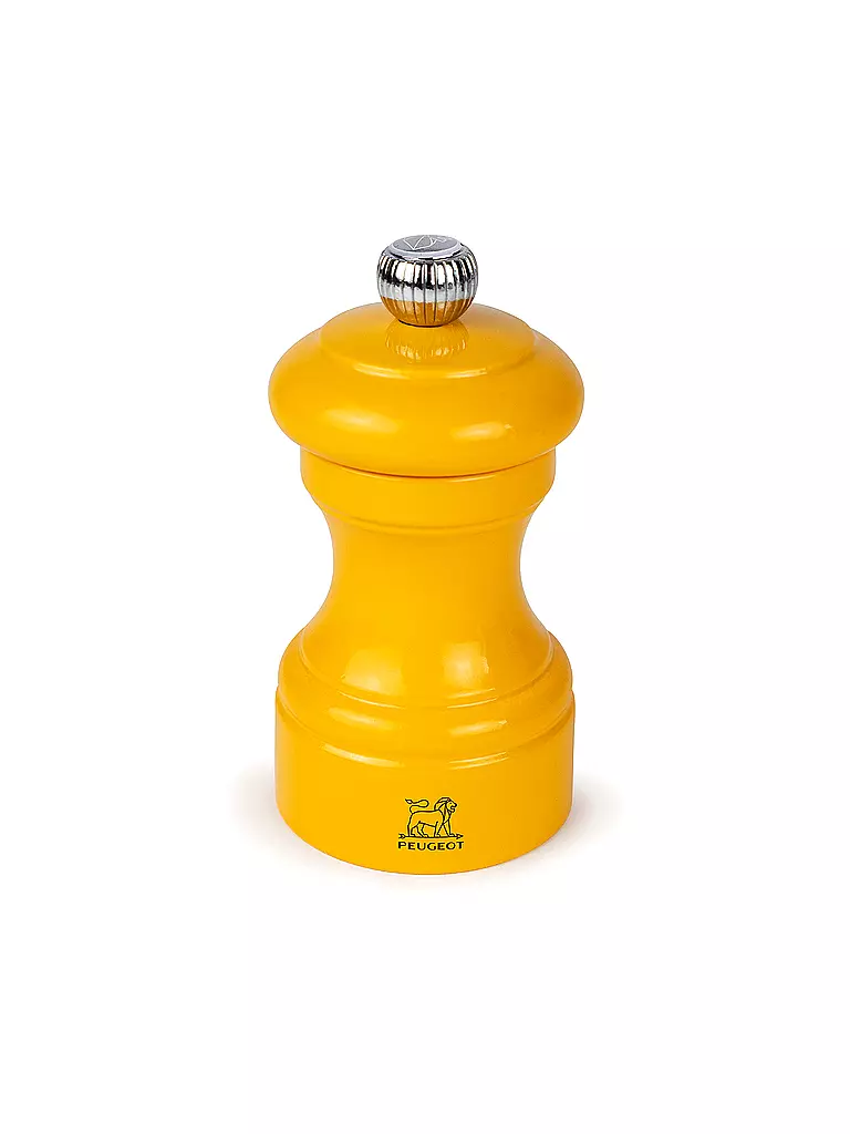 PEUGEOT | Macinino da sale BISTRORAMA 10 cm faggio / zafferano | Giallo