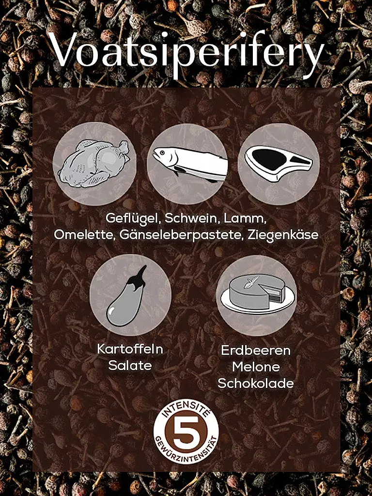 PEUGEOT | Pepe selvatico Voatsiperifery Madagascar 3x20g |