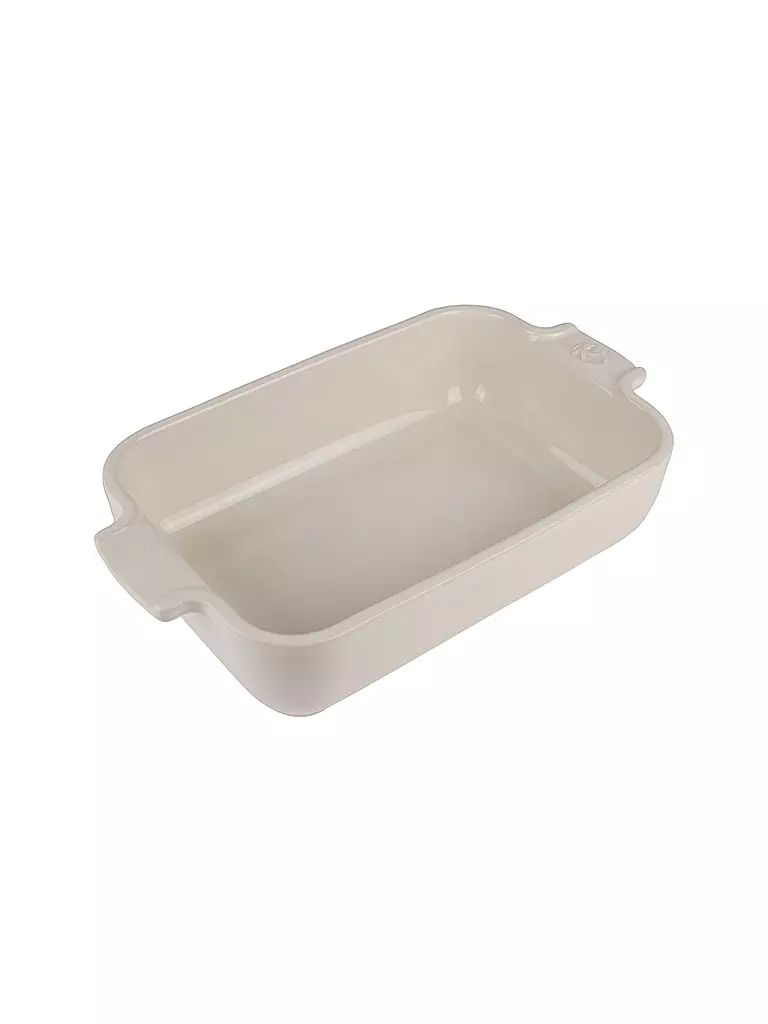 PEUGEOT | Pirofila in ceramica Appolia rettangolare Ecru 18x12cm | Bianco