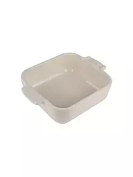 PEUGEOT | Pirofila quadrata in ceramica Appolia Ecru 13x13cm | Bianco