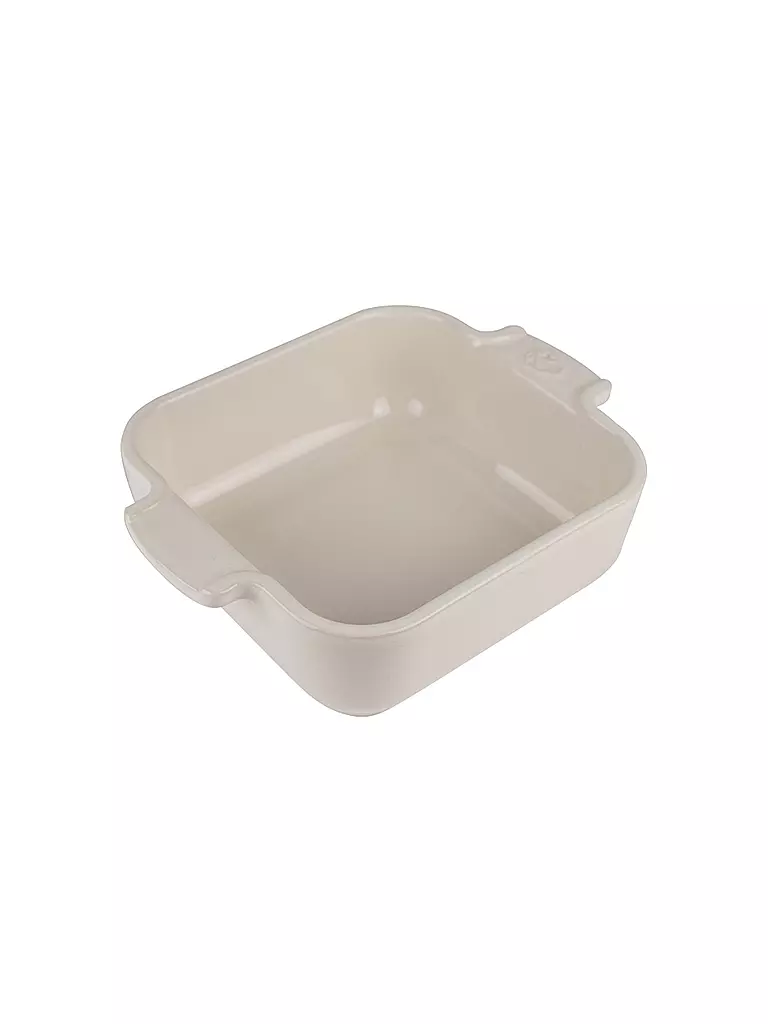 PEUGEOT | Pirofila quadrata in ceramica Appolia Ecru 13x13cm | Bianco