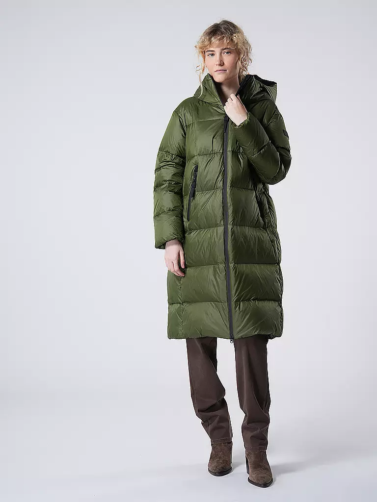 PEUTEREY | Daunenmantel SELECTRIC | Verde scuro