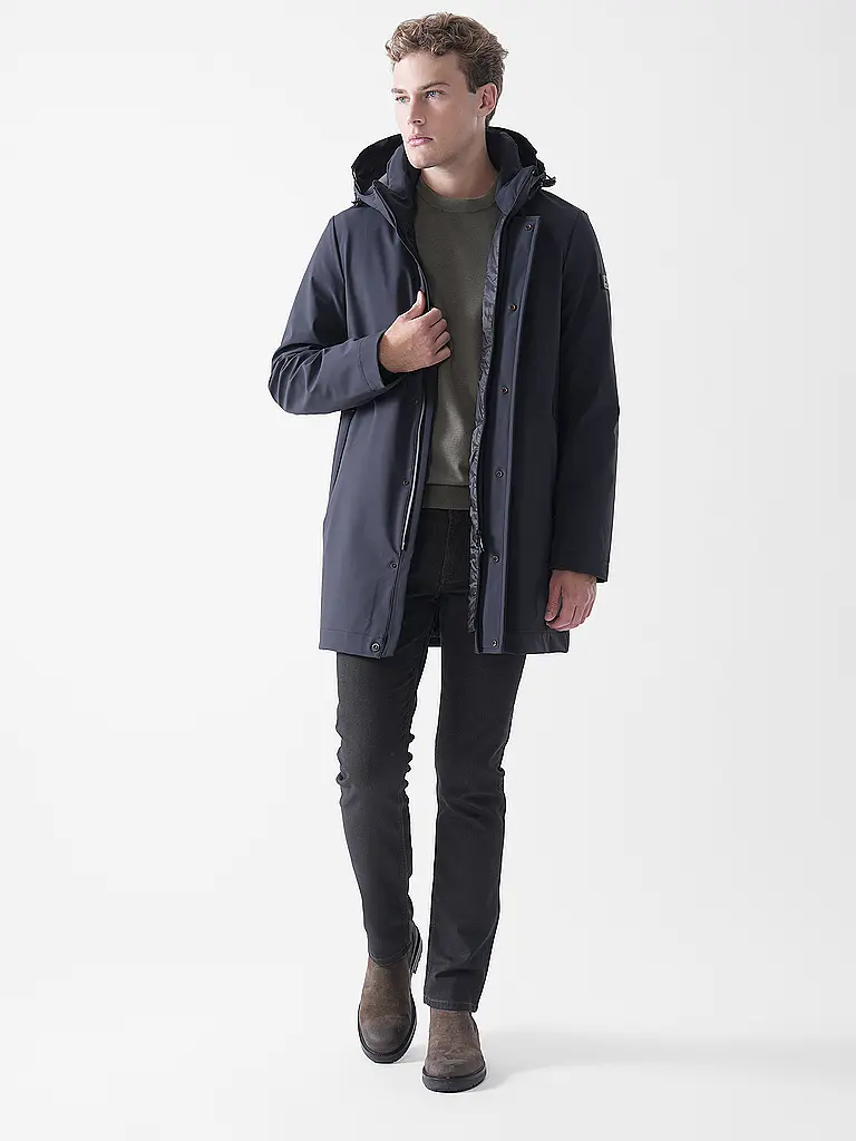 PEUTEREY | Parka ALBALI KP 01 | Blu scuro