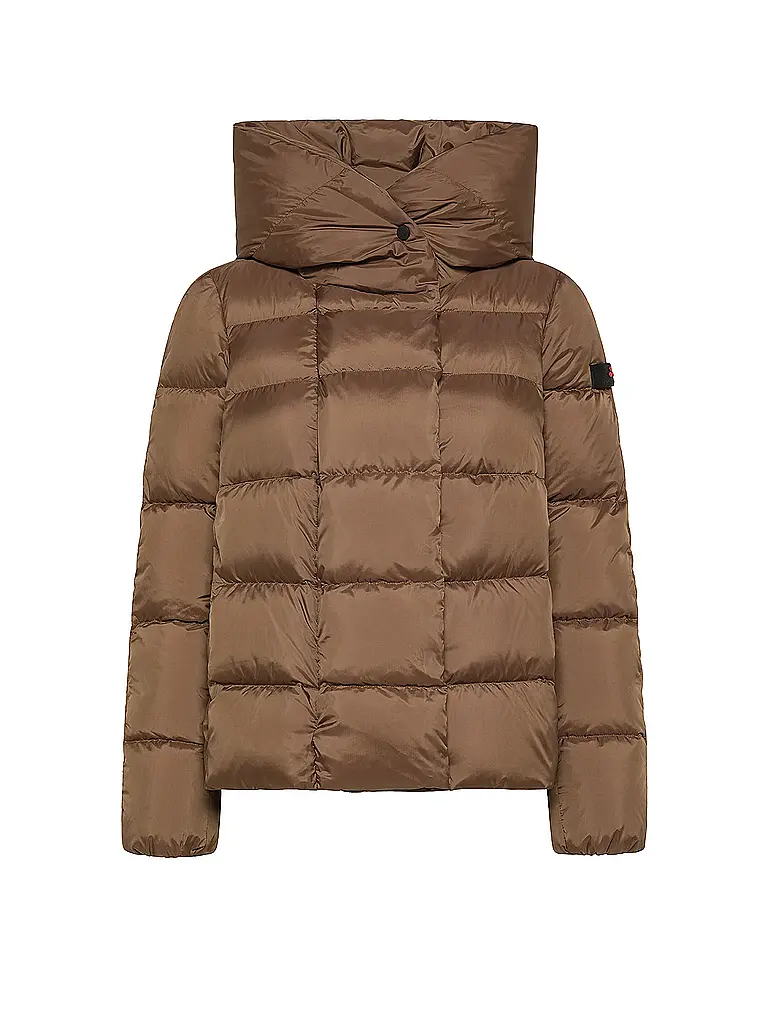 PEUTEREY | Piumino trapuntato TUCANO MQN 02 | Marrone