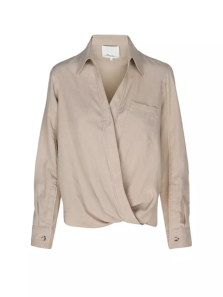 PHILLIP LIM | Blusa a portafoglio | Beige