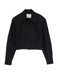 PHILLIP LIM | Blusa cropped fit | Blu scuro