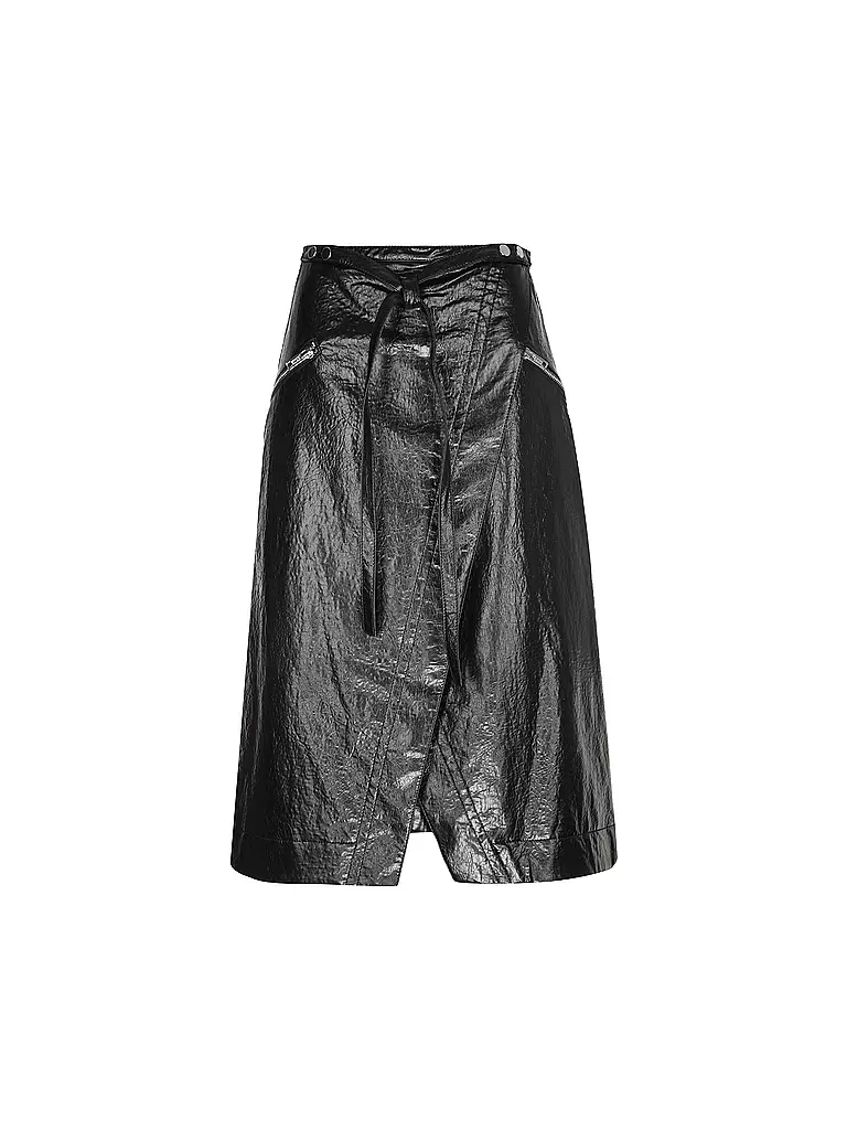 PHILLIP LIM | Midi gonna in similpelle | Nero