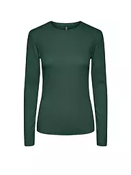 PIECES | Langarmshirt PCRUKA | Verde scuro