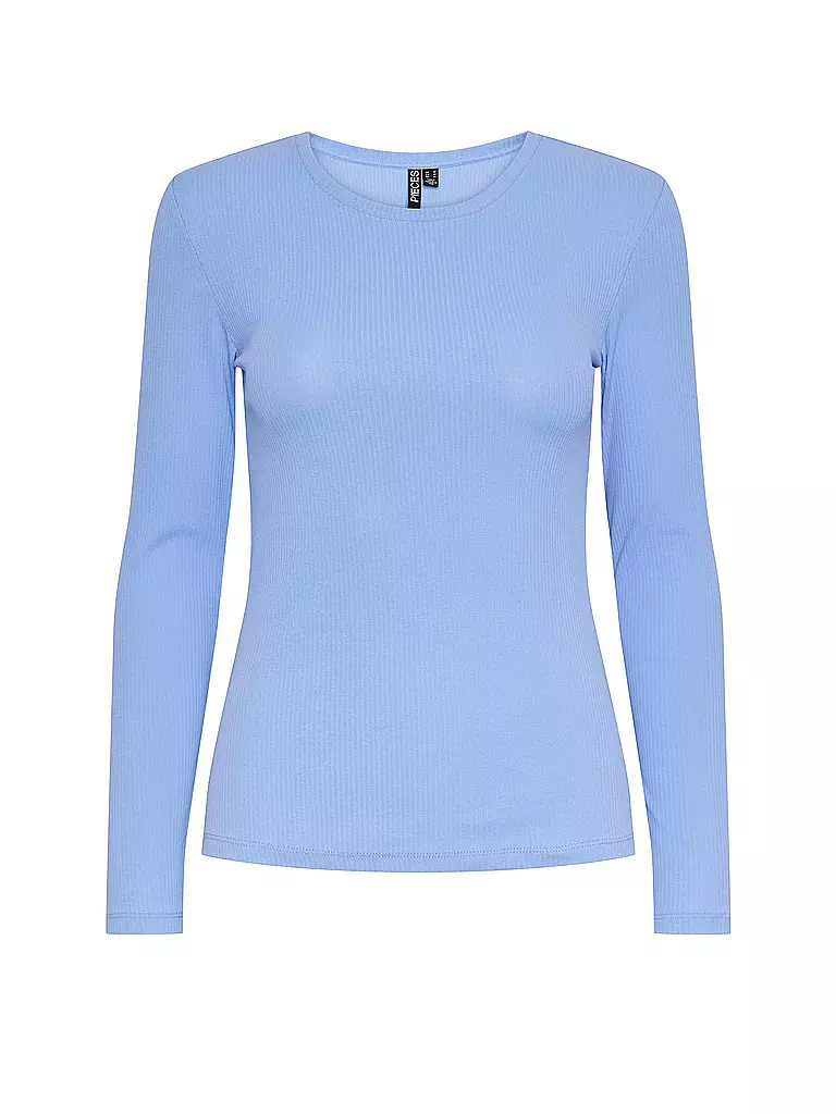 PIECES | Langarmshirt PCRUKA | Blu chiaro