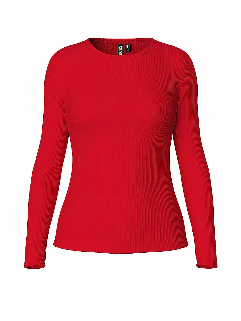 PIECES | Langarmshirt PCRUKA | Rosso