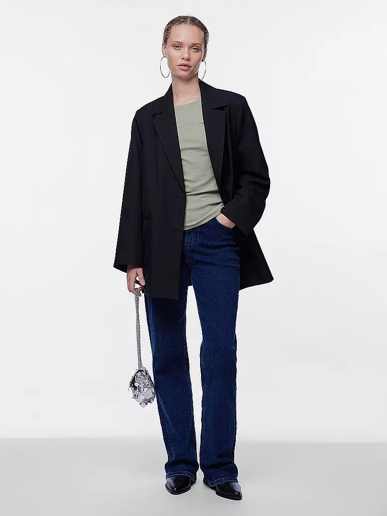 PIECES | Langarmshirt PCRUKA | Verde chiaro