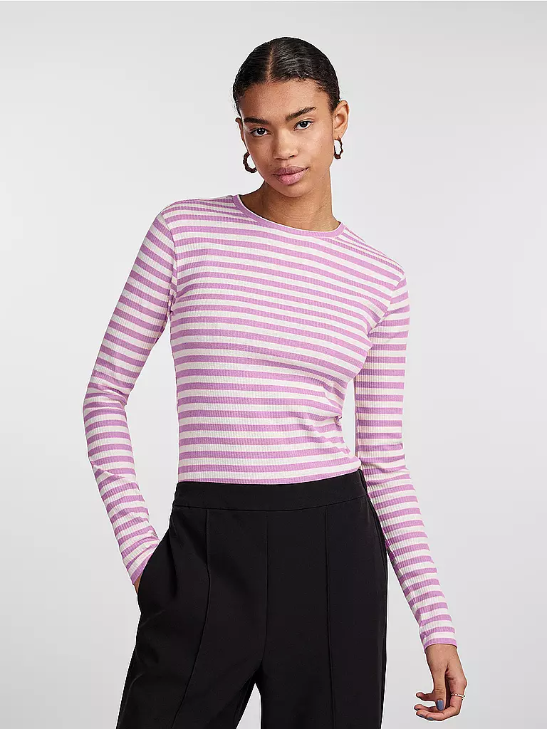 PIECES | Langarmshirt PCRUKA | Lilla