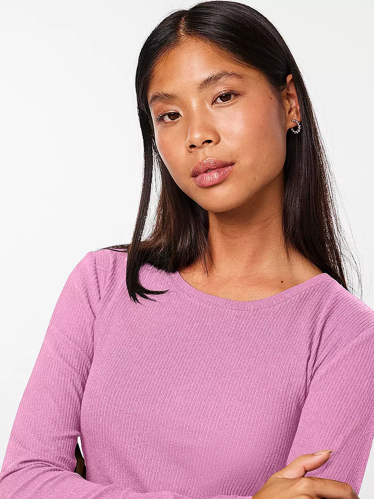 PIECES | Langarmshirt PCRUKA | Lilla