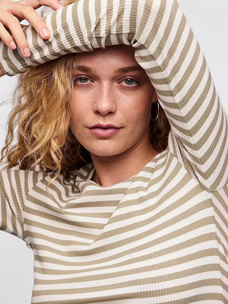 PIECES | Langarmshirt PCRUKA | Verde chiaro