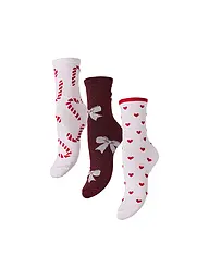 PIECES | Socken PCJINGLE XMAS 3er Pkg.  | Multicolore