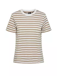 PIECES | T-shirt PCRIA | Cammello