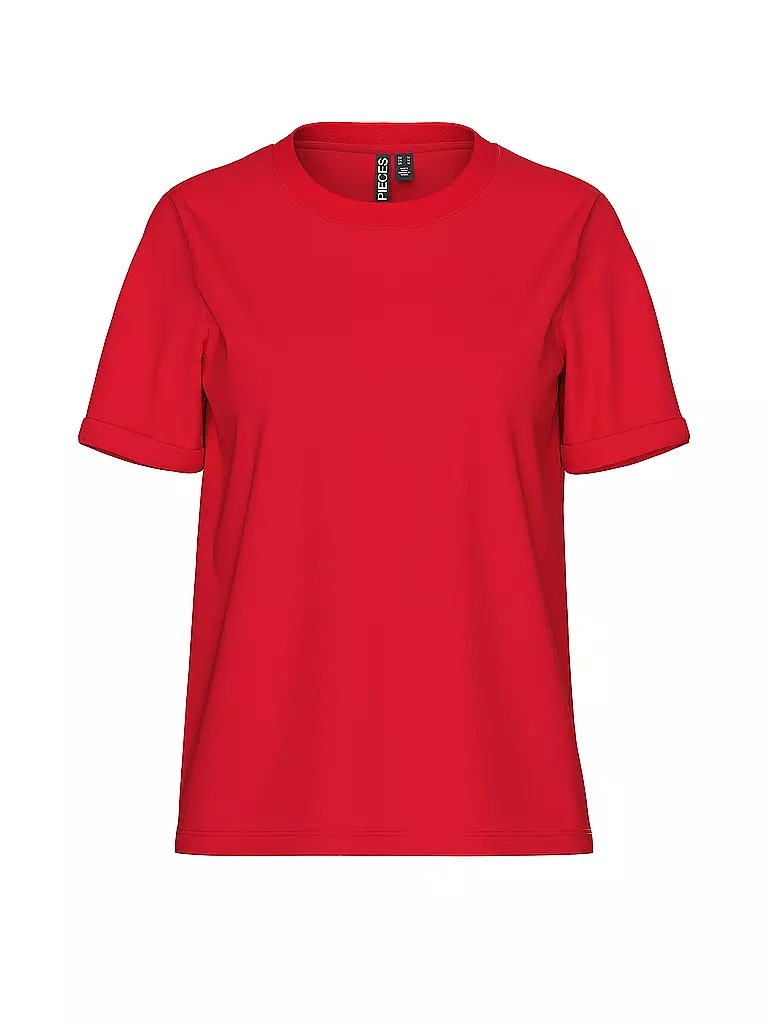 PIECES | T-shirt PCRIA | Rosso
