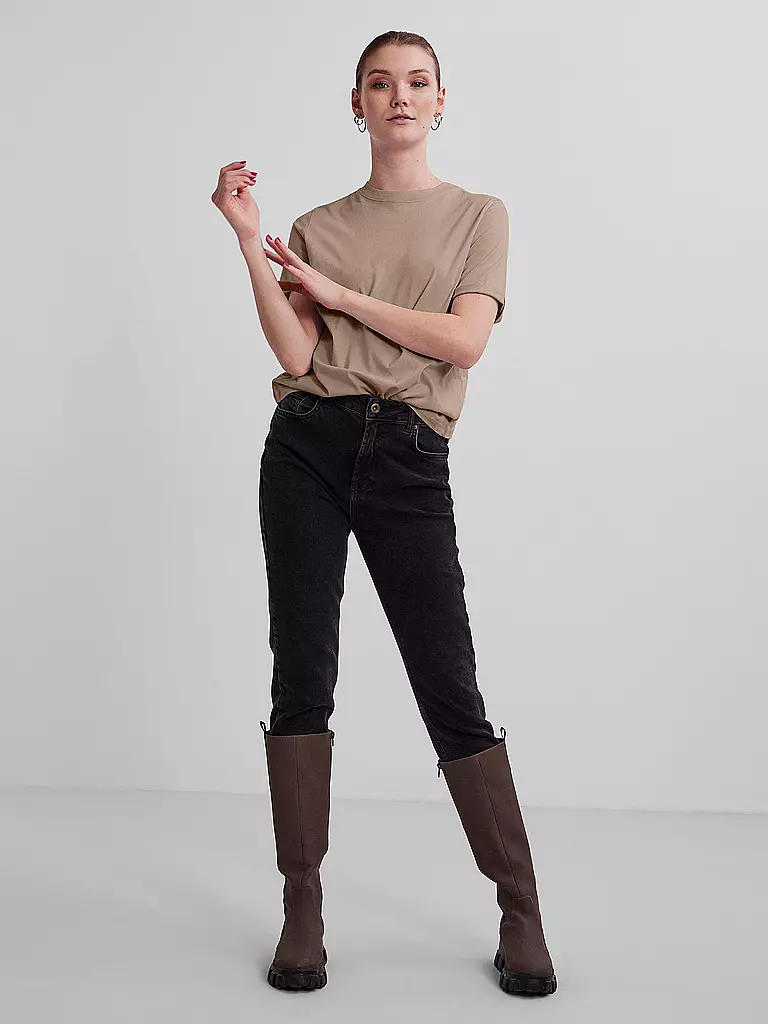 PIECES | T-Shirt PCRIA | Cammello