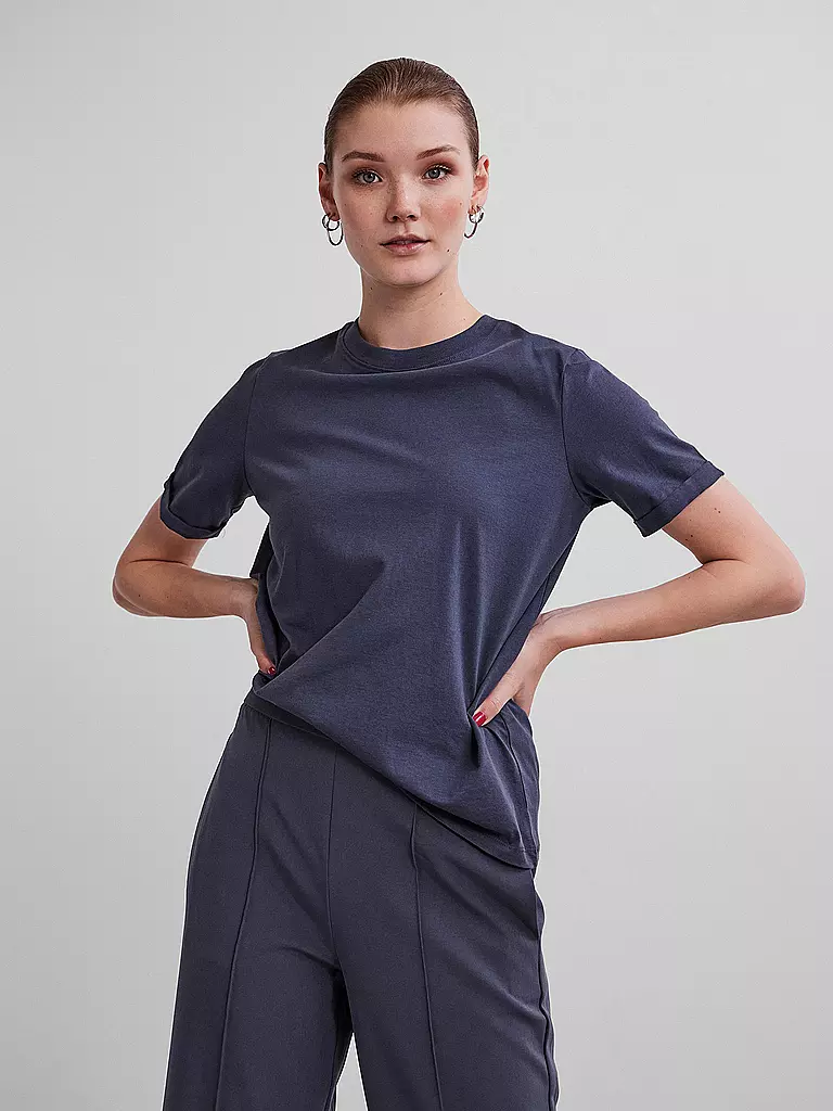 PIECES | T-shirt PCRIA | Blu scuro