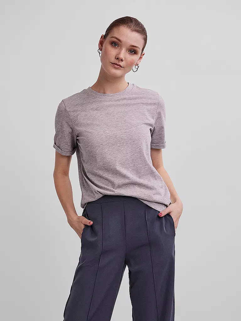 PIECES | T-shirt PCRIA | Grigio chiaro