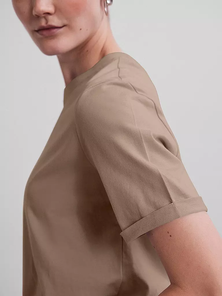 PIECES | T-Shirt PCRIA | Cammello