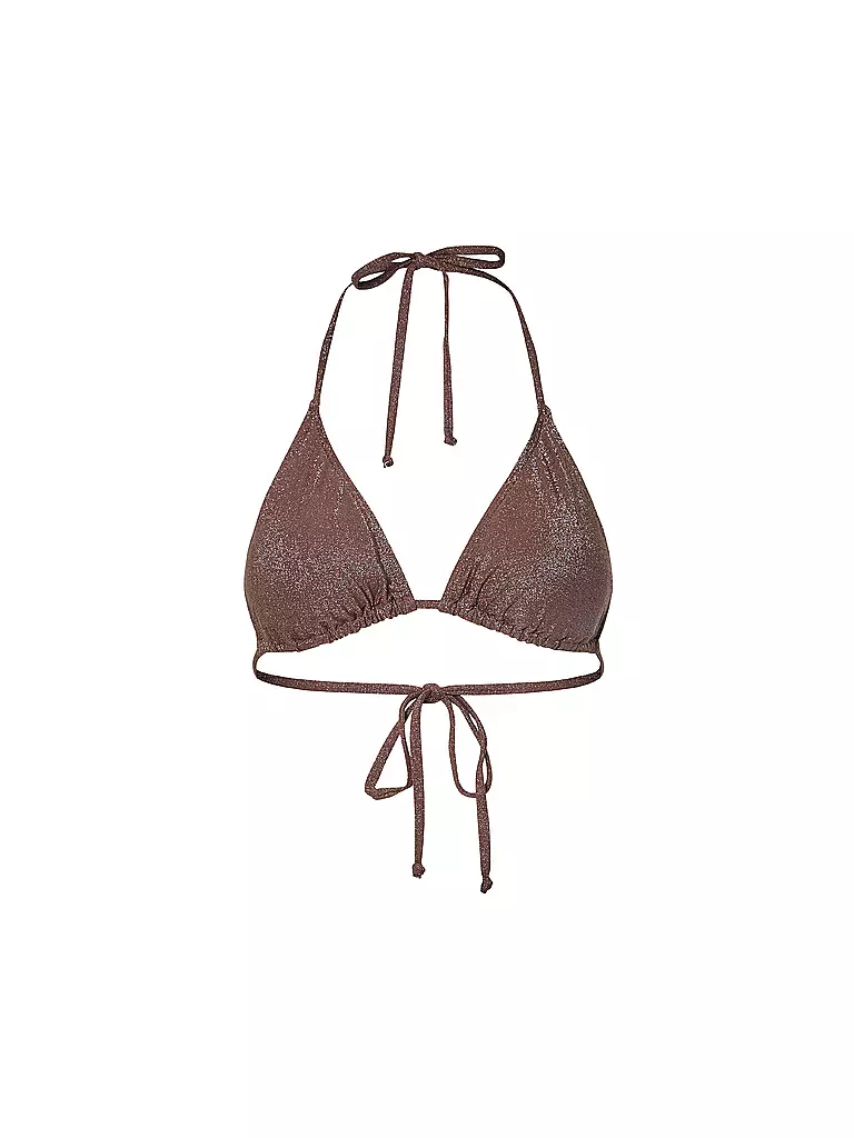 PIECES | Top bikini PCLAOMI | Marrone