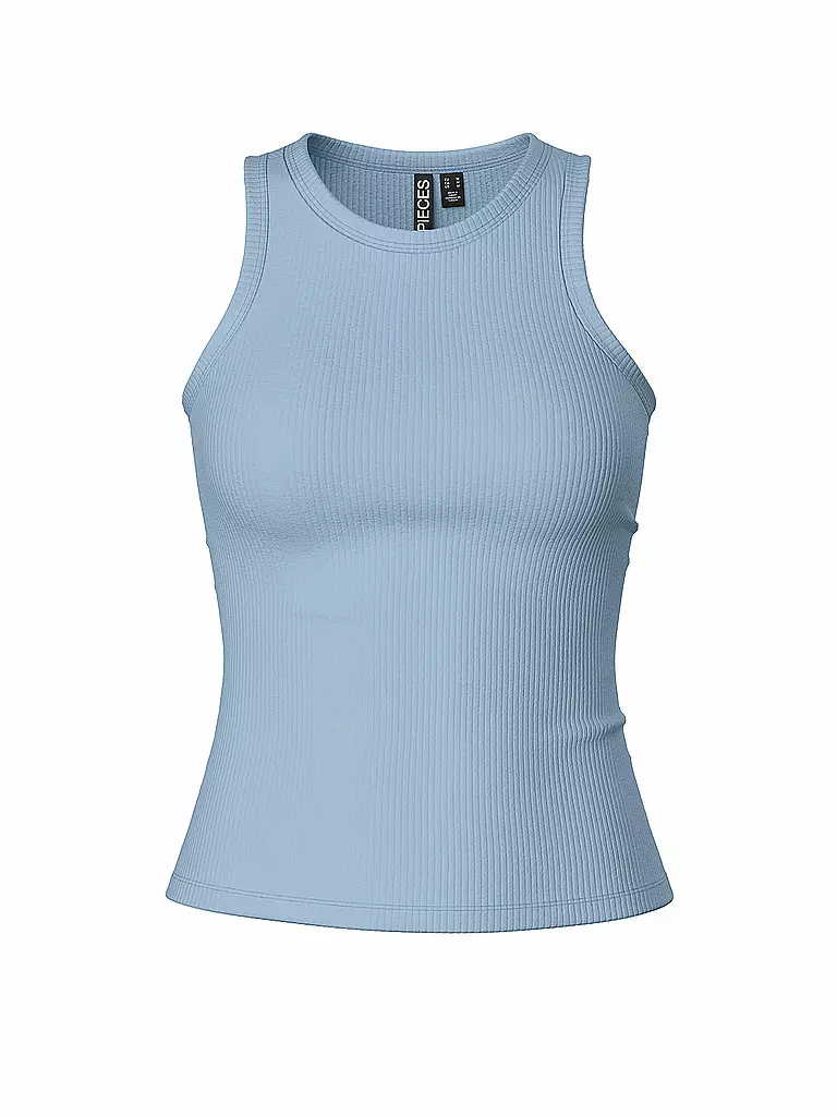 PIECES | Top PCRUKA | Blu chiaro