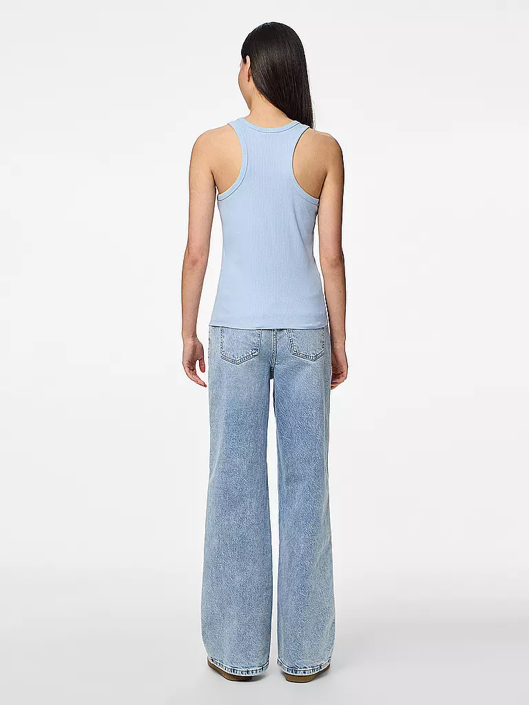 PIECES | Top PCRUKA | Blu chiaro