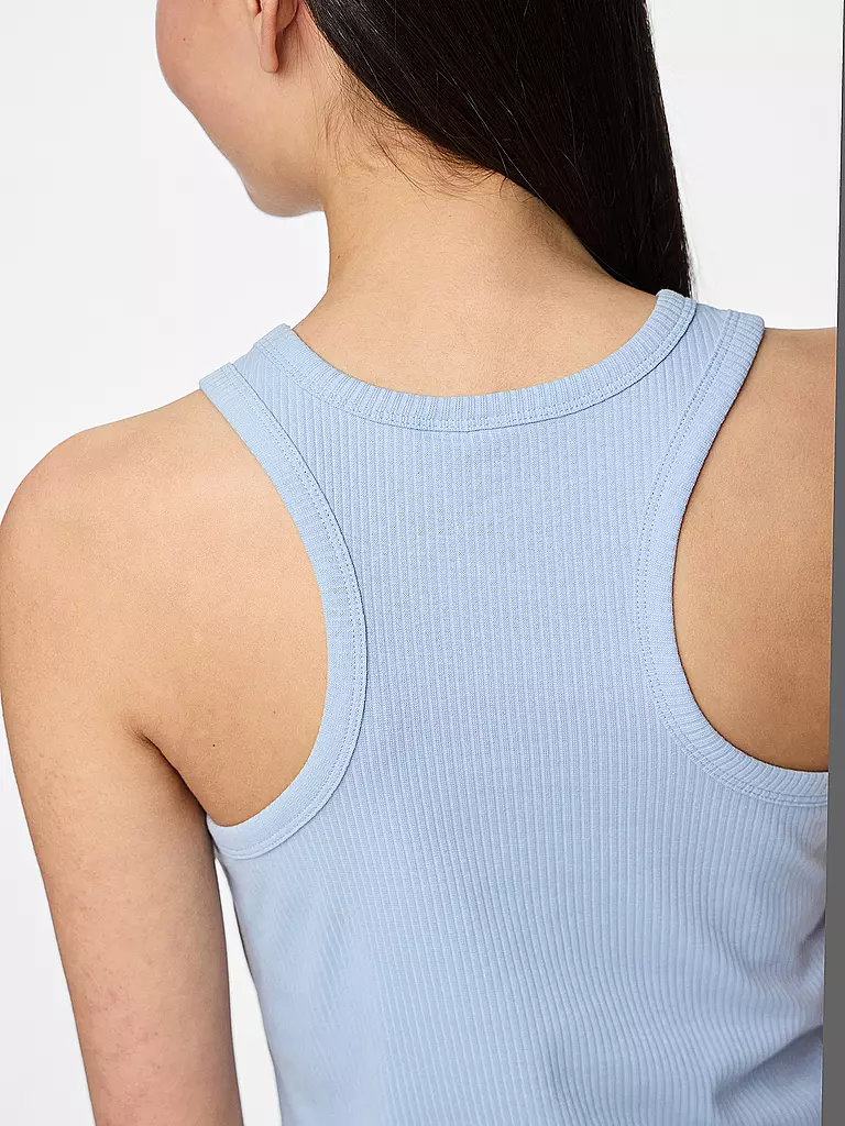 PIECES | Top PCRUKA | Blu chiaro