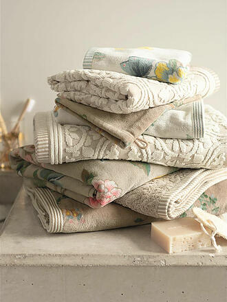 PIP STUDIO | Asciugamano per ospiti LES FLEURS 30x50cm kaki