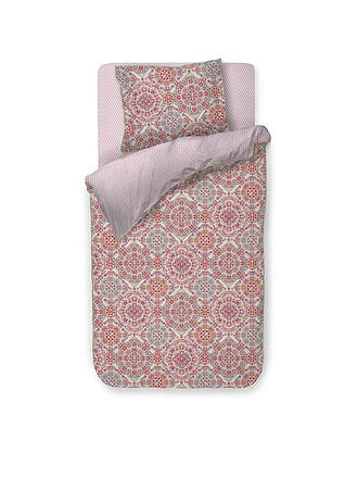 PIP STUDIO | Biancheria da letto in percalle EL BORDADO 70x90cm/140x200cm Rosa