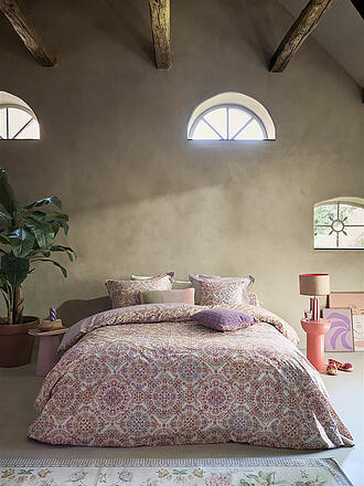 PIP STUDIO | Biancheria da letto in percalle EL BORDADO 70x90cm/140x200cm Rosa
