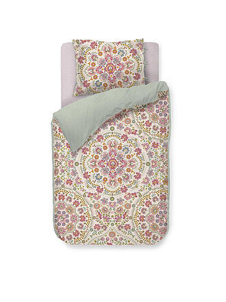 PIP STUDIO | Biancheria da letto in percalle IL RICAMO 70x90cm/140x200cm Bianco sporco