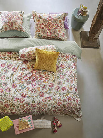 PIP STUDIO | Biancheria da letto in percalle IL RICAMO 70x90cm/140x200cm Bianco sporco