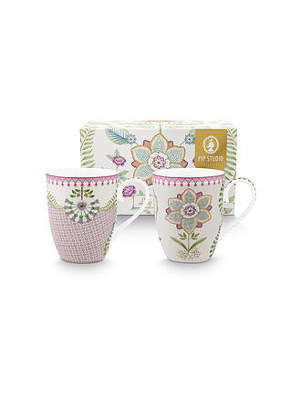 PIP STUDIO | Set di 2 tazze grandi con manico LILY & LOTUS 350 ml