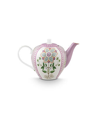PIP STUDIO | Teiera grande LILY & LOTUS 1,6l Tiles Lilac