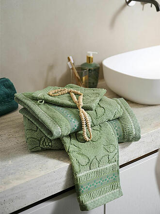 PIP STUDIO | Telo doccia JASMIN JACQUARD 70x140cm Verde